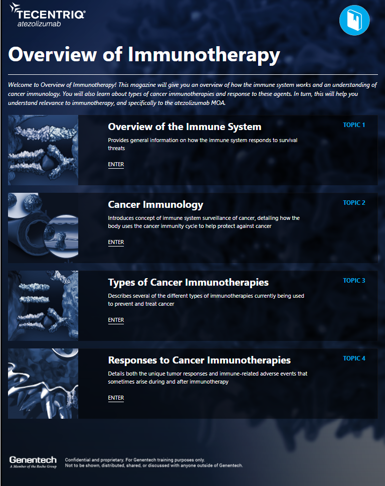 Tecentriq Overview of Immunotherapy